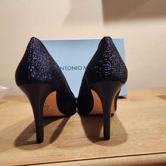 Antonio Melani Heels - Stunning in Sparkly Blue. - Picture 8 of 14